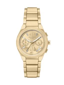 ARMANI EXCHANGE - Gold Toned Women Quartz Watch (AX6034) (S)