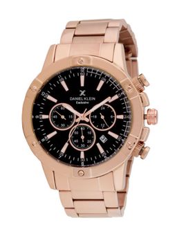 Daniel Klein - Men Black Dial Chronograph Watch (DK.1.14095-9) (M)