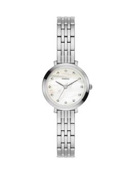 Fossil - Heidi Silver Toned Women Quartz Watch - White (ES5499) (S)
