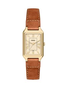 Fossil - Raquel Gold Toned Women Quartz Beige Watch (ES5504) (S)