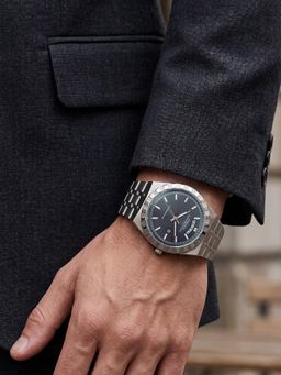 French Connection - Courant Classique Quartz Grey Dial Two-Tone Watch (FCN0211SM) (M)
