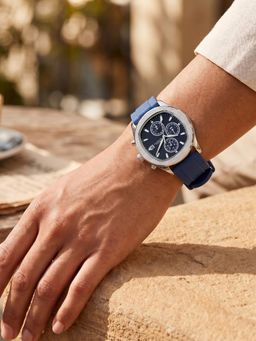 French Connection - Vector Analog Water Resistant Blue Watch (FCU23U) (M)