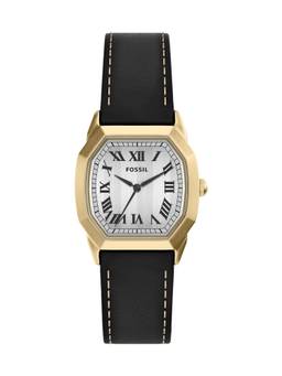 Fossil - Harlow Gold Toned Men Quartz Beige Watch (FS6215) (S)