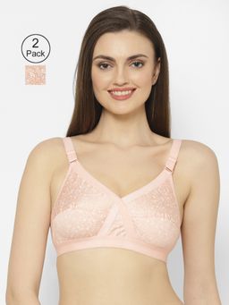 Floret - Wirefree Non-padded Basics Bra - Pink