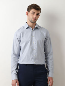 Selected - Light Blue Formal Full Sleeves Shirt