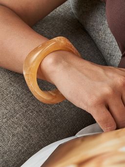 Joker and Witch - Joker & Witch Naira Tea Brown Chunky Bangle