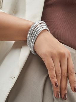 Joker and Witch - Joker & Witch Clarissa Silver Chunky Bracelet