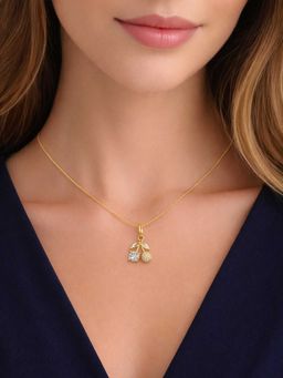 ZAISHA - Cherry Spark 18K Gold Plated Necklace