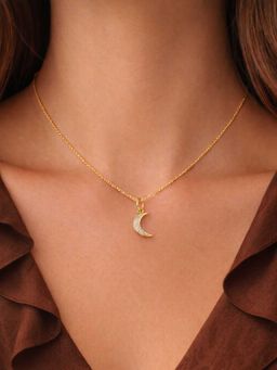 ZAISHA - Moonlit 18K Gold Plated Necklace