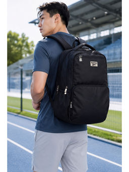 Reebok - Black Polyester Solid 1 Backpack