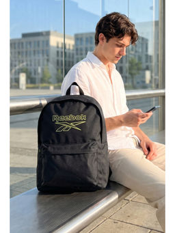 Reebok - Black Polyester Solid 1 Backpack