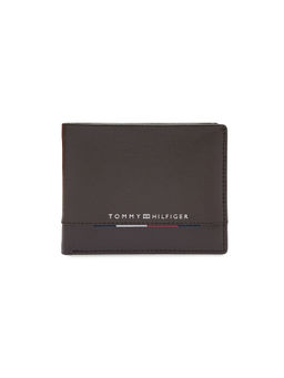 Tommy Hilfiger - Men Pass case Leather Wallet Ankwe - Brown Rfid Protected