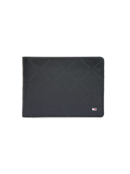 Tommy Hilfiger - Men Pass case Leather Wallet Rhenen - Black Rfid Protected