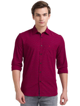 Parx - Magenta Casual Shirt