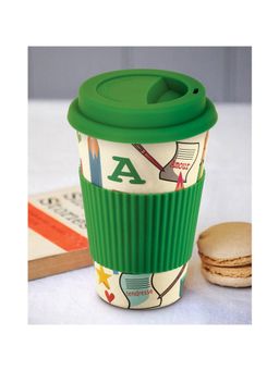 Freelance - Bamboo Fibre Eco Travel Mug, Water Tumbler, Tea Coffee Cup, 400 ml, Multicolor