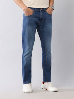 U.S. Polo Assn. Denim Co. - Henry Skinny Cropped Fit Blue Jeans