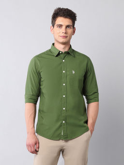 U.S. Polo Assn. Denim Co. - Pure Cotton Regular Fit Shirt