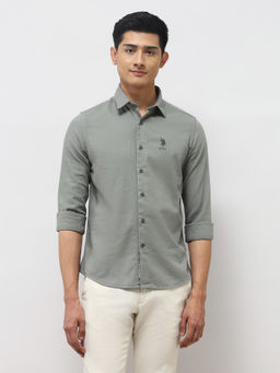 U.S. Polo Assn. Denim Co. - Textured Dobby Shirt