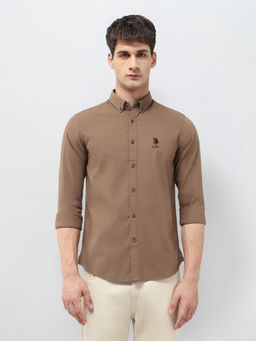 U.S. Polo Assn. Denim Co. - Solid Regular Fit Shirt