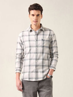 U.S. Polo Assn. Denim Co. - Grid Tattersall Checked Twill Shirt