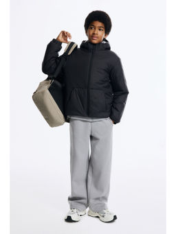 H&M - Boys Black Padded Hoodie
