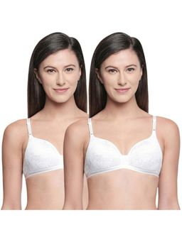 Bodycare - Perfect Coverage Padded Bra-Pack Of 2 - White