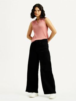 Levi's - Women'S Mid Rise 728 Flared Fit Black Jeans