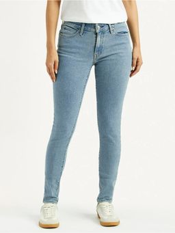 Levi's - Women'S Mid Rise 711 Skinny Fit Light-Blue Jeans