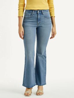 Levi's - Women'S 726 Med Indigo Flared Fit High Rise Jeans