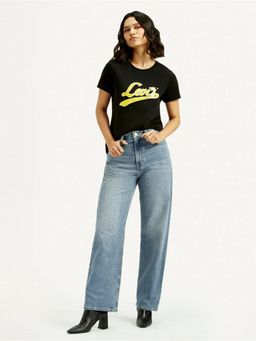 Levi's - Women'S High Rise Straight Fit Light-Blue Jeans