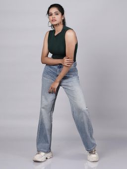 French Theory - embellished wide-leg boho pants