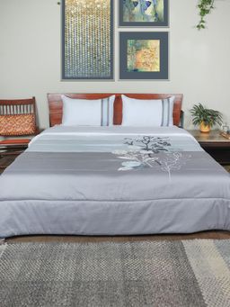 Zeba World - Zeba Quilt with 2 Pillow Shams White (Queen)