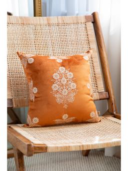 Khaabka - Seher Velvet Dori Embroidered Cushion Cover (Pack of 2) (16x16 Inches)