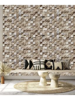 Excel - Galena Beige Wallpaper