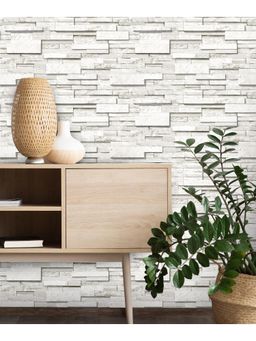 Excel - Mica Jet White Wallpaper