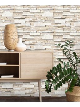 Excel - Mica Jet Beige Wallpaper