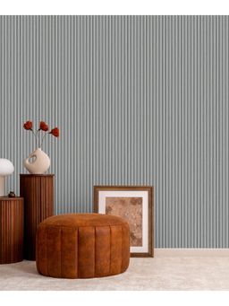 Excel - Plaster Fragments Grey Wallpaper