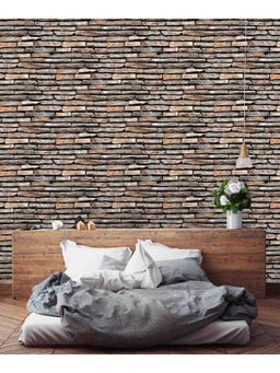 Excel - Rock Salt Brown Wallpaper