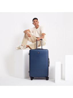 Assembly - Premium Hardsided Large Checkin Luggage (28 inch) - Trolley Bag with Keyless TSA Lock - Blue