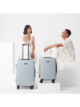 Assembly - Hardbody Luggage Medium Checkin & Cabin Trolley Set of 2 -Silver