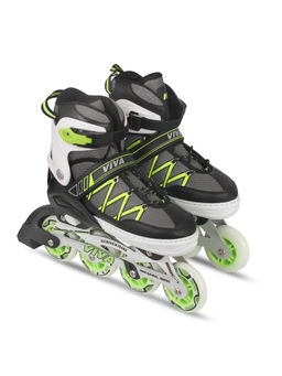 Viva Skates - Inline Skates 80mm 14 Years & Above (Size - L) - Adjustable