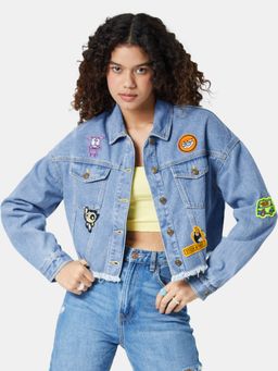 The Souled Store - Cartoon Network Stuck In 90's Denim Jacket for Women