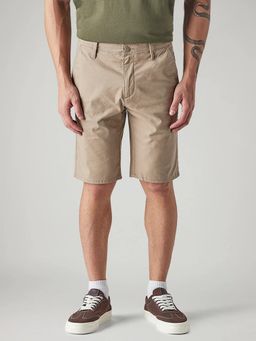 Levi's - Men Beige Mid Waist Solid/Plain Shorts