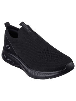 SKECHERS - Men Bobs Unity-Dashing Through Black Running Shoes