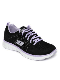 SKECHERS - Women Look Book Black Running Shoes