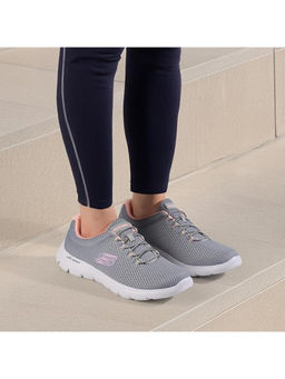 SKECHERS - Women Summits - Quick Lapse Grey Running Shoes