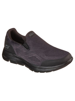 SKECHERS - Men Go Walk 5- Quadplex Charcoal Walking Shoes