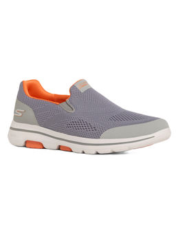 SKECHERS - Men Go Walk 5 - Quadplex Grey Walking Shoes