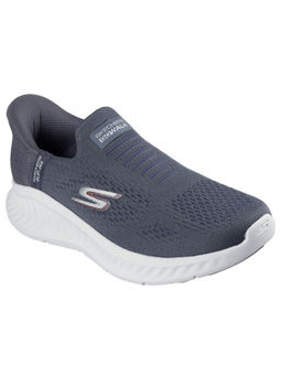 SKECHERS - Men Go Walk Now - Sauntered Charcoal Walking Shoes