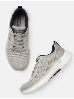 SKECHERS - Men Go Walk 6 - Avalo 2 Grey Walking Shoes